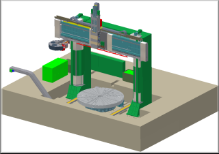 Double Column Vertical Boring Mills 